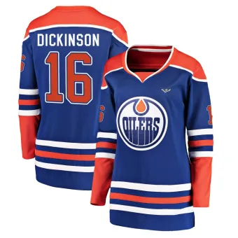 Women's Jason Dickinson Edmonton Oilers Alternate 2025 Stanley Cup Final Jersey - Royal Breakaway