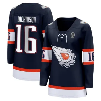 Women's Jason Dickinson Edmonton Oilers Special Edition 2.0 2025 Stanley Cup Final Jersey - Navy Breakaway